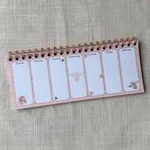 Load image into Gallery viewer, Bees & Honeycomb Weekly Desktop Notepad