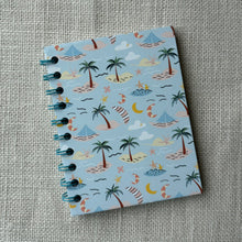 Load image into Gallery viewer, Beach Vibes Mini Spiral Notebooks