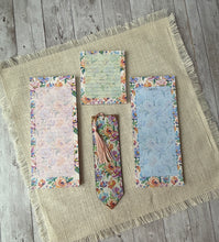 Load image into Gallery viewer, Leather Bookmark - Flower Garden