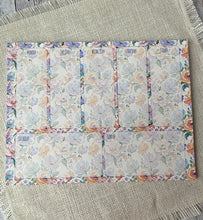 Load image into Gallery viewer, Daily and Weekly Desktop Planner Pads - Flower Garden