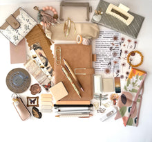 Load image into Gallery viewer, Soft Tan Stationery Bundle