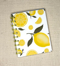 Load image into Gallery viewer, Mini Spiral Notebooks - Lemon Zest