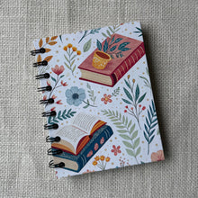 Load image into Gallery viewer, Book Lover Mini Spiral Notebook