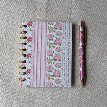 Load image into Gallery viewer, Pink Petals Mini Spiral Notebooks