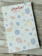 Load image into Gallery viewer, Fruit Salad Large Notepads - Various designs
