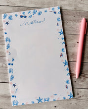 Load image into Gallery viewer, Blue Ocean Large Notepads - Various designs