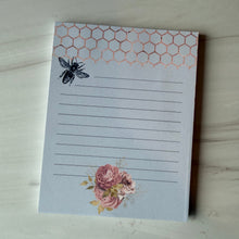 Load image into Gallery viewer, Bees & Honeycomb Notepads