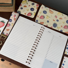 Load image into Gallery viewer, Fruit Salad Spiral Notebook