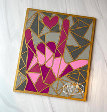 Load image into Gallery viewer, I Love You DIY Paint Kit