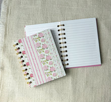 Load image into Gallery viewer, Mini Spiral Notebooks - Pink Petals