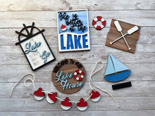 Load image into Gallery viewer, DIY Lake Tiered Tray Unfinished Paint Kit