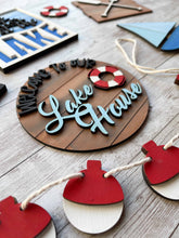 Load image into Gallery viewer, DIY Lake Tiered Tray Unfinished Paint Kit