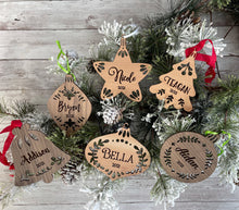Load image into Gallery viewer, Custom Engraved Christmas Ornament