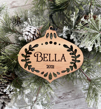 Load image into Gallery viewer, Custom Engraved Christmas Ornament