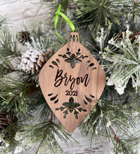 Load image into Gallery viewer, Custom Engraved Christmas Ornament