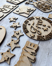 Load image into Gallery viewer, DIY Patriotic Tiered Tray Unfinished Paint Kit