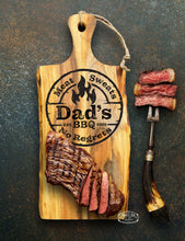 Load image into Gallery viewer, Dad's Grill Custom Cutting Board