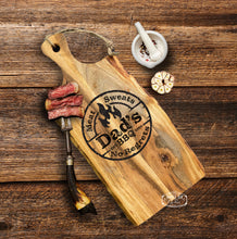 Load image into Gallery viewer, Dad's Grill Custom Cutting Board