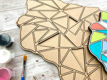 Load image into Gallery viewer, Paint Your Own Custom State DIY Kit