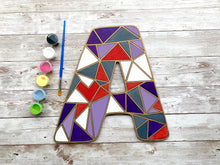 Load image into Gallery viewer, Paint Your Own Initial DIY Kit