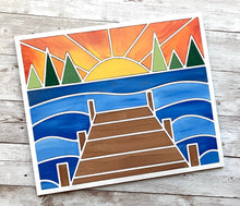 Load image into Gallery viewer, Paint Your Own Lake DIY Kit