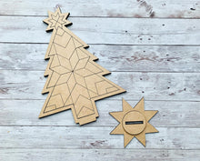 Load image into Gallery viewer, Paint Your Own Christmas Tree Ornament DIY Kit