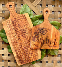 Load image into Gallery viewer, Large Custom Handwritten Recipe Cutting Board