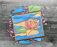 Load image into Gallery viewer, Paint Your Own Water Lily DIY Kit