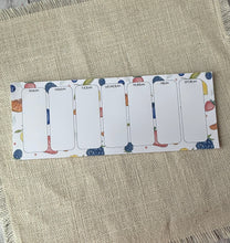 Load image into Gallery viewer, Weekly Planner Desktop Notepad - Fruit Salad

