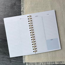 Load image into Gallery viewer, Blue Ocean Spiral Notebook
