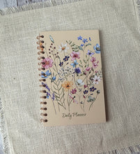 Load image into Gallery viewer, Undated Daily Planner - Wildflower Field

