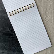 Load image into Gallery viewer, Bees &amp; Honeycomb Spiral Notebook
