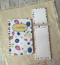 Load image into Gallery viewer, Spiral Notebook - Fruit Salad
