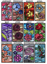 Load image into Gallery viewer, Birth Month Flower DIY Paint Kit
