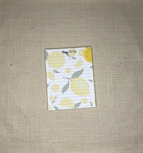 Load image into Gallery viewer, Notepads - Lemon Zest
