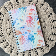 Load image into Gallery viewer, Jellyfish Spiral Notebook
