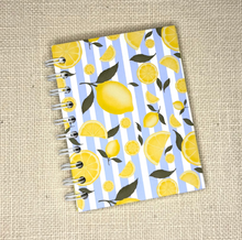 Load image into Gallery viewer, Mini Spiral Notebooks - Lemon Zest
