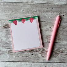 Load image into Gallery viewer, Strawberry Notepads - small
