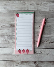 Load image into Gallery viewer, Notepads - Strawberry, Assorted
