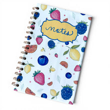 Load image into Gallery viewer, Fruit Salad Spiral Notebook
