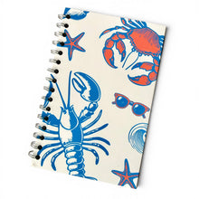 Load image into Gallery viewer, Blue Ocean Spiral Notebook

