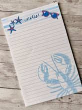 Load image into Gallery viewer, Blue Ocean Large Notepads - Various designs
