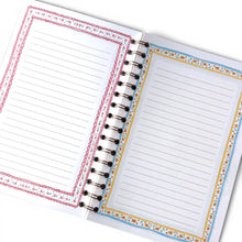 Load image into Gallery viewer, Blue Tile Spiral Notebook
