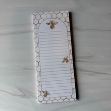 Load image into Gallery viewer, Bees &amp; Honeycomb Notepads
