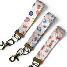 Load image into Gallery viewer, Fabric Wristlet Keychain
