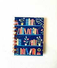 Load image into Gallery viewer, Book Lover Mini Spiral Notebook
