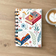 Load image into Gallery viewer, Book Lover Mini Spiral Notebook
