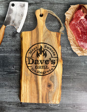 Load image into Gallery viewer, Dad&#39;s Grill Custom Cutting Board
