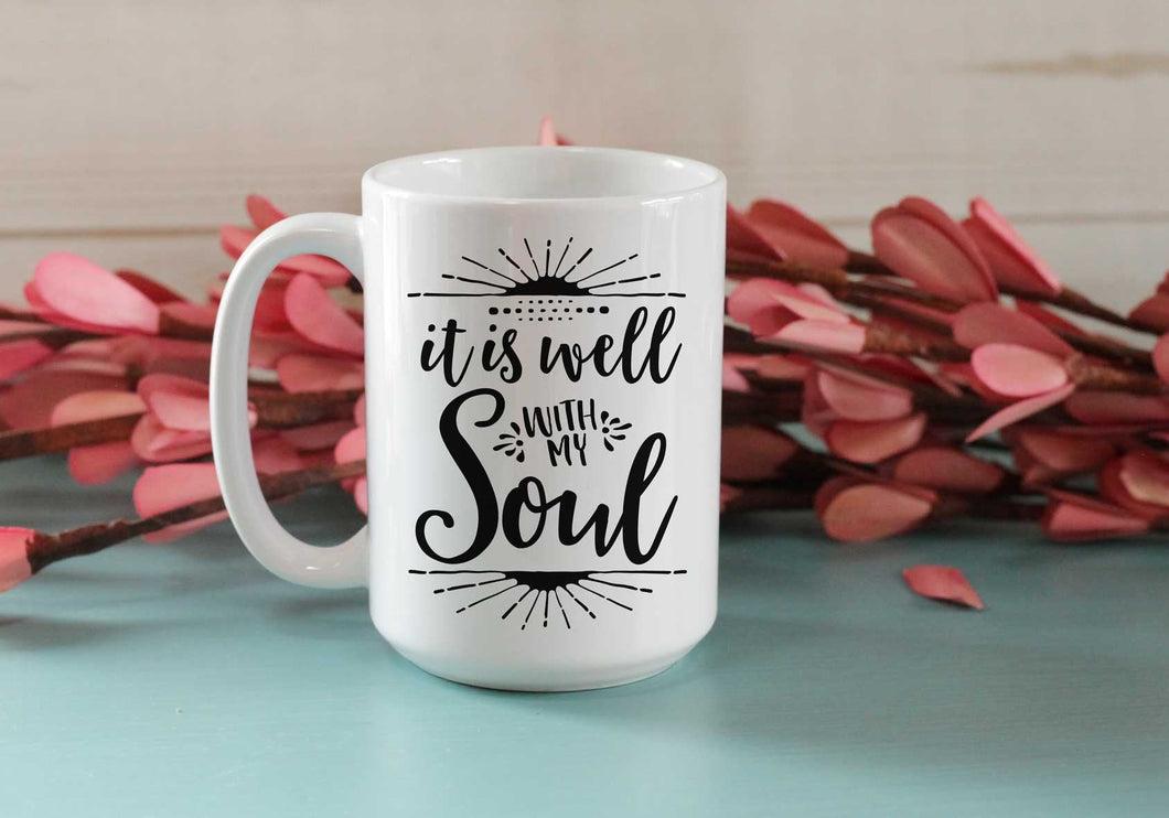 It is well with my soul mug