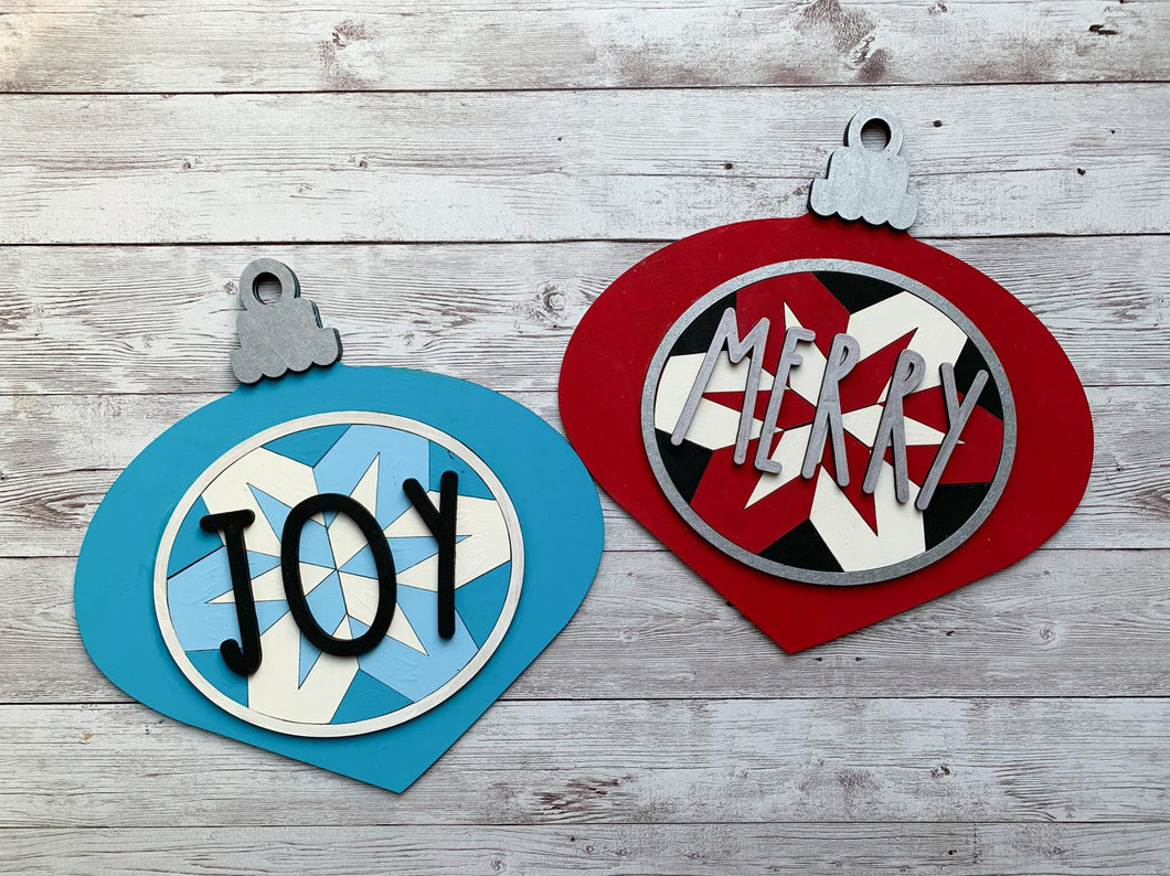 Paint Your Own Christmas Ornament